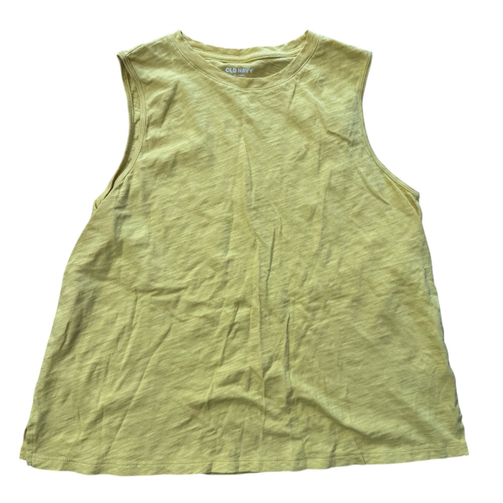 Old Navy Mustard Yellow Tank Top